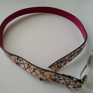 Small Bicycle Print Never Worn Fossil Belt